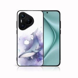 PROTEMIO MY ART Husă de protecție pentru Huawei Pura 70 Pro WHALE (242)