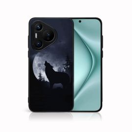 PROTEMIO MY ART Husă de protecție pentru Huawei Pura 70 Pro WOLF (247)