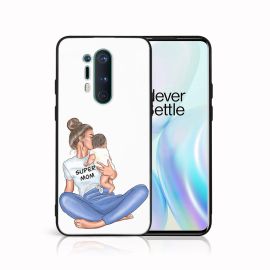 PROTEMIO MY ART Husă de protecție pentru OnePlus 8 Pro - SUPERMOM (112)