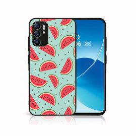 PROTEMIO MY ART Husă din silicon Oppo Reno6 5G WATERPELON (120)