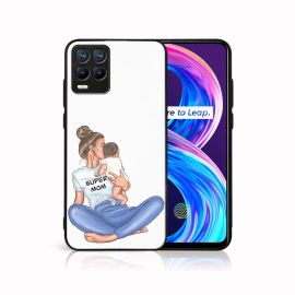 PROTEMIO MY ART Husă din silicon Realme 8 / Realme 8 Pro SUPERMOM (112)