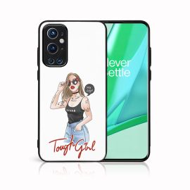 PROTEMIO MY ART Husă de protecție pentru OnePlus 9 Pro - TOUGH GIRL (131)