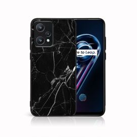 PROTEMIO MY ART Husă de protecție Realme 9 Pro + / Realme 9 - BLACK MARBLE (142)