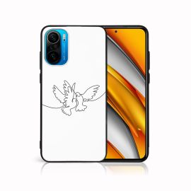 PROTEMIO MY ART Husă din silicon Xiaomi Poco F3 DOVE (031)