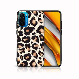 PROTEMIO MY ART Husă din silicon Xiaomi Poco F3 LEOPARD (047)