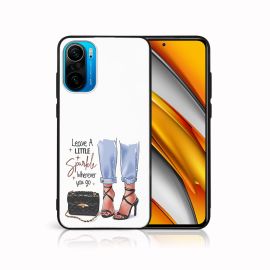 PROTEMIO MY ART Husă din silicon Xiaomi Poco F3 SHOES (061)