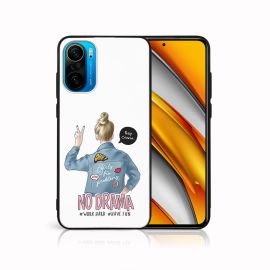 PROTEMIO MY ART Husă din silicon Xiaomi Poco F3 NO DRAMA (138)