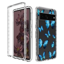 DUAL ART Husă durabilă pentru Google Pixel 7 Pro BUTTERFLY
