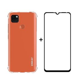 ENKAY transparentă + sticlă 3D Xiaomi Redmi 9C