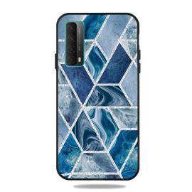ART GEOMETRICÄ‚ Kryt Huawei P Smart 2021 BLUE INTUNER