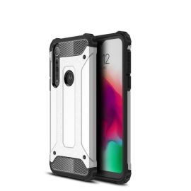 TOUGH Pro tective Motorola One Macro / Motorola G8 Play argintiu