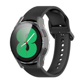 Husă de protecție cu sticlă securizată pentru Samsung Galaxy Watch 4 44mm transparent