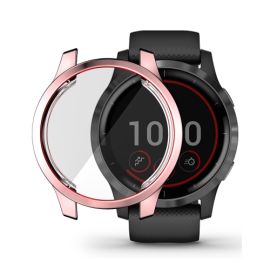 Husa de protectie roz Garmin Vivoactive 4S / Garmin Venu 2S