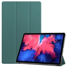 Husă din LEATHER Tab P11 / P11 5G / P11 Plus verde închis