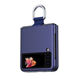 HOOK Husa de protectie Samsung Galaxy Z Flip 3 5G albastra
