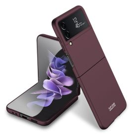 Husa din plastic GKK Samsung Galaxy Z Flip4 5G violet inchis