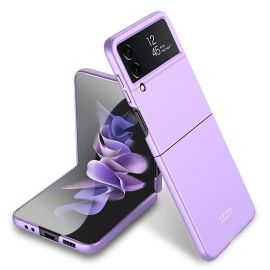 Husa din plastic GKK Samsung Galaxy Z Flip4 5G violet deschis