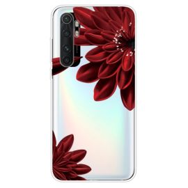 ART din silicon ART Xiaomi Mi Note 10 Lite RED FLOWER
