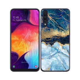 MY ART Pro acoperire protecționiste Samsung Galaxy A70 BLUE MARBLE (141)