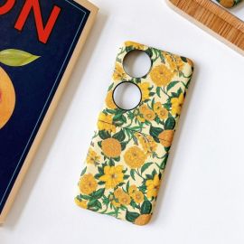 VOPSIA Husa de protectie Huawei P50 Pocket YELLOW