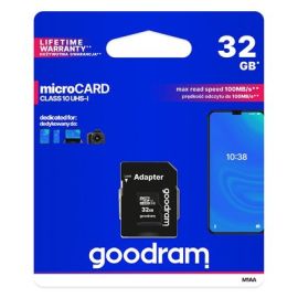 Card de memorie GOODRAM microSDHC 32GB UHS-I + adaptor (M1AA-0320R11)