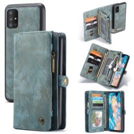 WALLET protecție WALLET Pro cu portofel 2in1 pentru Samsung Galaxy A71 albastru
