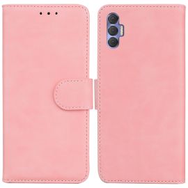 Husa portofel pentru Tecno Spark 8 Pro roz