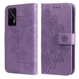 ART Husă portofel Realme GT Master Edition MANDALA violet