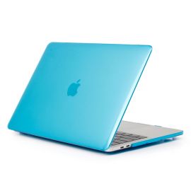 Husa din plastic CRYSTAL pentru MacBook Air 13" A1932 / A2179 / A2337 albastru deschis