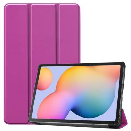 LEATHER Zaklápacà kryt pre Samsung Galaxy Tab S6 Lite 2024 / S6 Lite 2022 / S6 Lite fialový