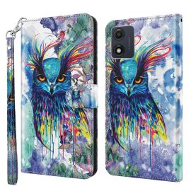 ART Husă portofel pentru Motorola Moto E13 OWL