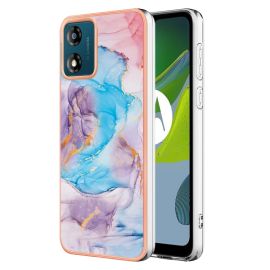 IMD MARBLE Husă de protecție pentru Motorola Moto E13 BLUE