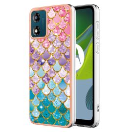 IMD MARBLE Husă de protecție pentru Motorola Moto E13 SOLARE COLORATE