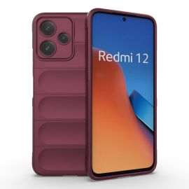 STEPS Husa de protectie pentru Xiaomi Redmi 12 5G burgundy