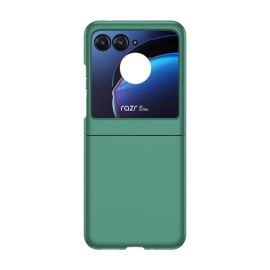 PLASTIC Husă de protecție din plastic pentru Motorola Razr 50 verde închis