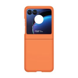 PLASTIC Husă de protecție din plastic pentru Motorola Razr 50 portocaliu