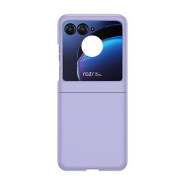PLASTIC Husă de protecție din plastic pentru Motorola Razr 50 violet