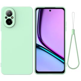 RUBBER Husă de protecție pentru Realme C67 verde