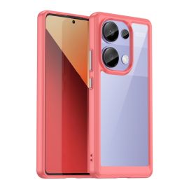 Husa de protectie CRYSTAL pentru Xiaomi Redmi Note 13 Pro rosie