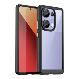 Husa de protectie CRYSTAL pentru Xiaomi Redmi Note 13 Pro neagra