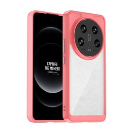 Husa de protectie CRYSTAL pentru Xiaomi 14 Ultra rosie