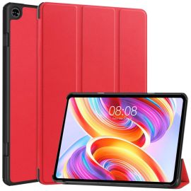 LEATHER rabatabilă pentru Teclast T50 roșu