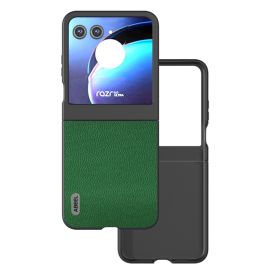 ABEEL LEATHER Capac pentru Motorola Razr 50 verde