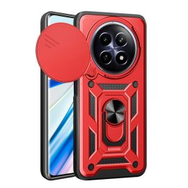 RING CAMERA Capac cu suport pentru Realme 12 5G roșu