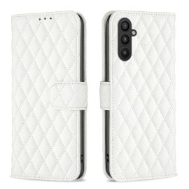 Husa de protectie LATTICE pentru Samsung Galaxy A25 5G alba