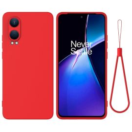 RUBBER Husă de protecție pentru OnePlus Nord CE 4 Lite 5G roșu