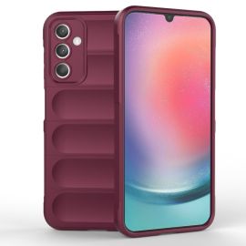 STEPS Husa de protectie pentru Samsung Galaxy A25 5G burgundy