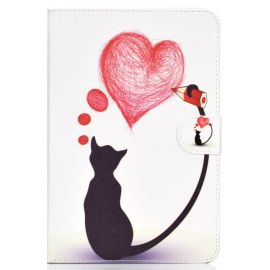 CAZĂ UNIVERSALĂ FLIP pentru o tabletă cu diagonala de 10" LOVING CAT
