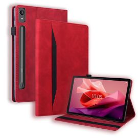 FLATY Husă flip pentru Lenovo Tab P12 roșie