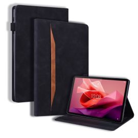 FLATY Husă flip pentru Lenovo Tab P12 neagră